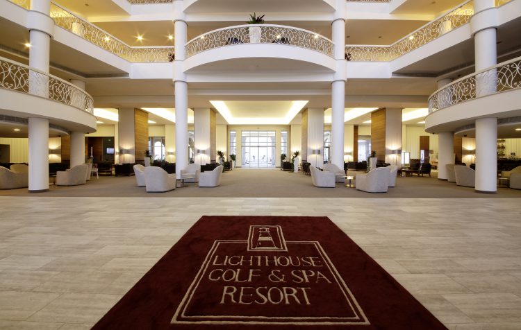 Resort grand lobby
